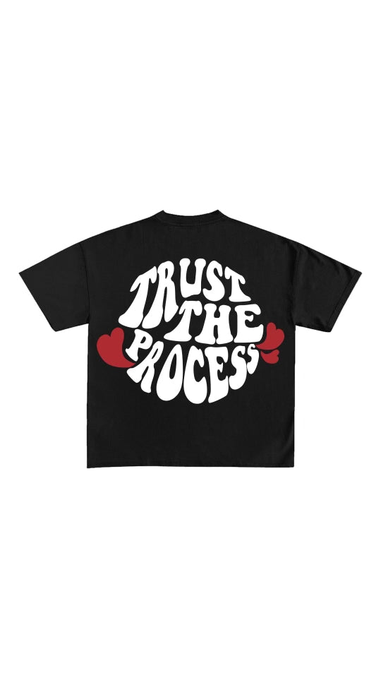 Red trust the process tshirt